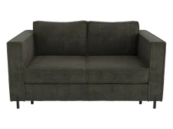 Discount Vente-unique Sofá 3 lugares convertível abertura rápida tecido texturizado colchão 14 cm ELORYA Verde