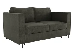 Discount Vente-unique Sofá 3 lugares convertível abertura rápida tecido texturizado colchão 14 cm ELORYA Verde