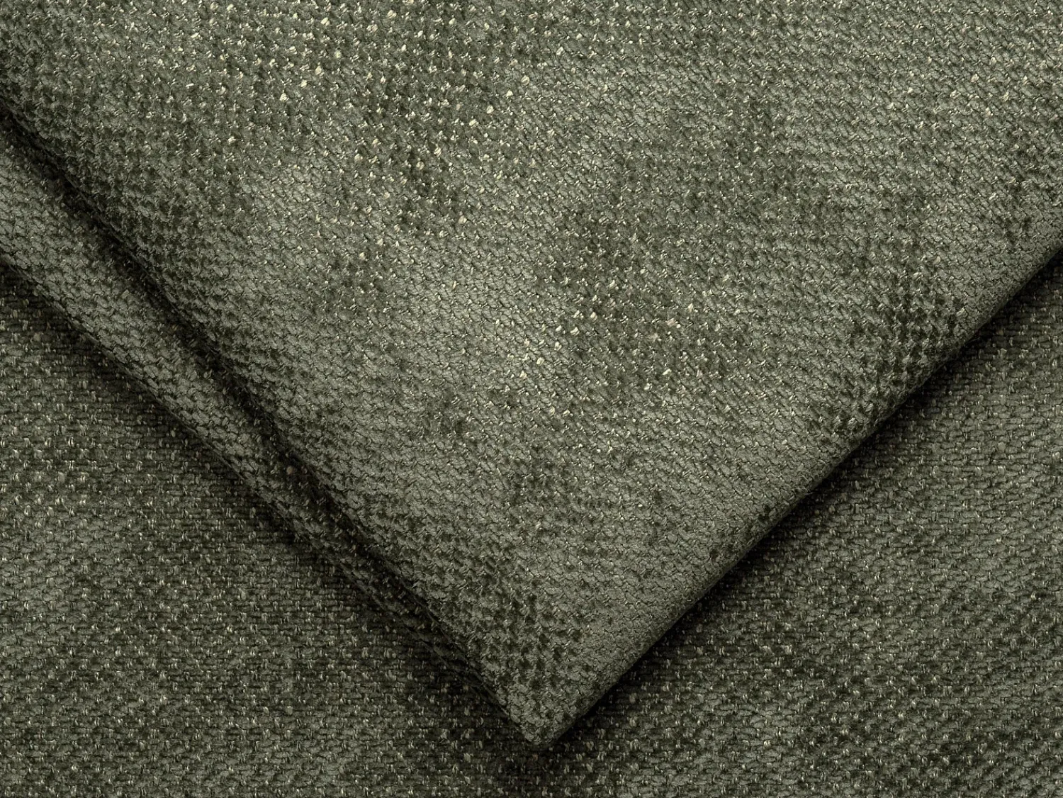 Sofá|Vente-unique Sofá 3 lugares convertível abertura rápida tecido , cama 140cm e colchão 14cm BOLIPO Verde