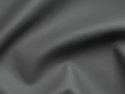 Vente-unique Sofá 3 lugares convertível abertura rápida pele cinza cama 140 cm e colchão 22 cm CALITO^ Sofá