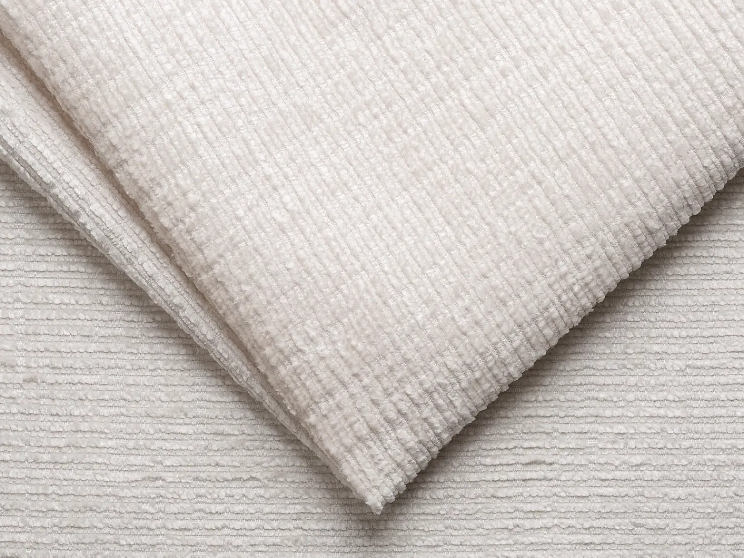 Best Vente-unique Sofá 4 lugares convertível abert. rápida tecido chenille 160cm colchão 18cm LORETO Bege