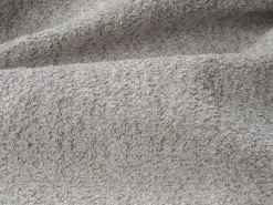 Best Vente-unique Sofá 4 lugares convertível abertura rápida bouclé cinza-claro 160cm e colchão 22cm CALITO Cinzento claro