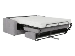 Vente-unique Sofá 3 lugares convertível abertura rápida tecido ripas largas 140 cm - 22 cm DARIELO^ Sofá