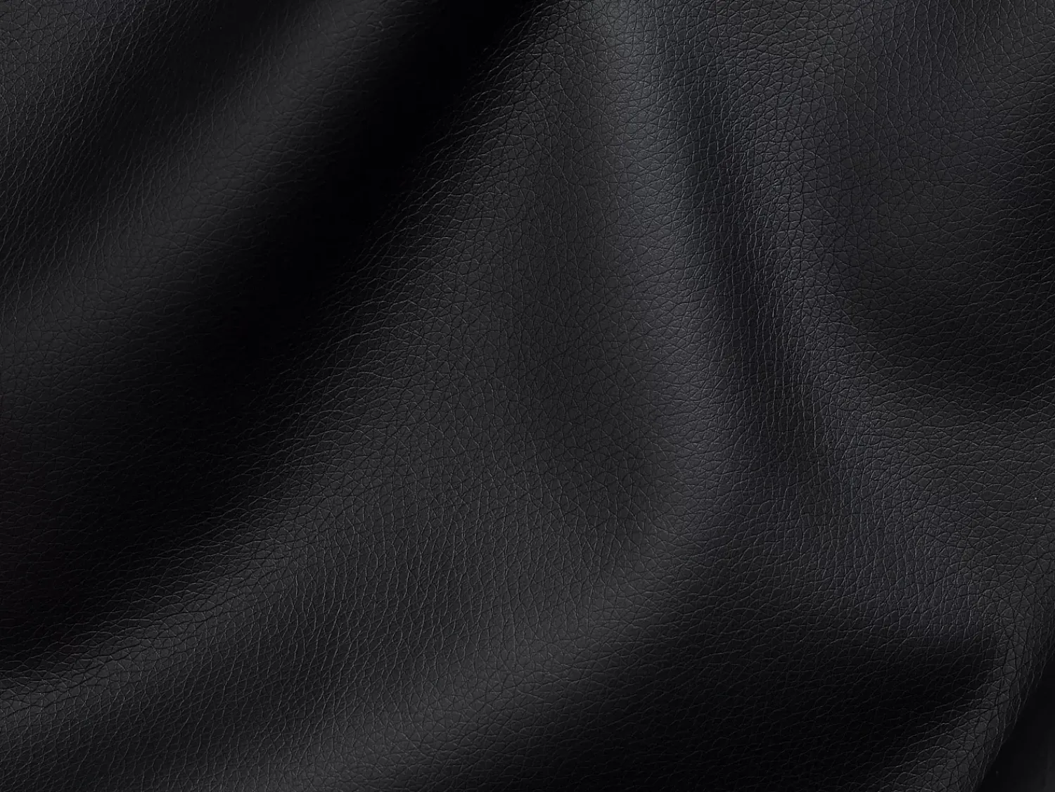 Sofá*Vente-unique Sofá 3 lugares convertível abertura rápida pele preta, cama 140 cm e colchão 14 cm CALITO Preto