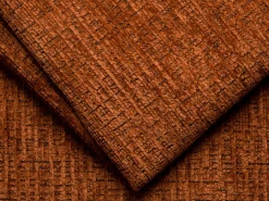 Sofá|Vente-unique Sofá 4 lugares convertível deslizante em tecido chenille terracotta MONELIA Terracota