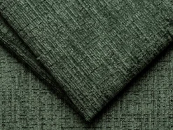 Vente-unique Sofá 4 lugares convertível deslizante em tecido chenille verde pinheiro MONELIA^ Sofá