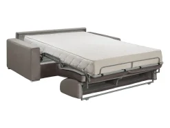 Vente-unique Sofá 4 lugares convertível de abertura rápida em veludo - Colchão de 22 cm - CALITO^ Sofá