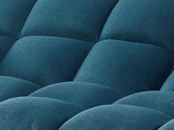 Sofá|Vente-unique Sofá 3 lugares convertível em tecido LOELINE . Made for Design Azul