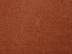 Sofá|Vente-unique Sofá 3 lugares convertível tipo clic-clac em tecido chenille HAKEMO Terracota