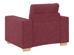 Sofá|vidaxl Sofá 3 pcs Ventoso 221 x 80 x 80 cm Vermelho