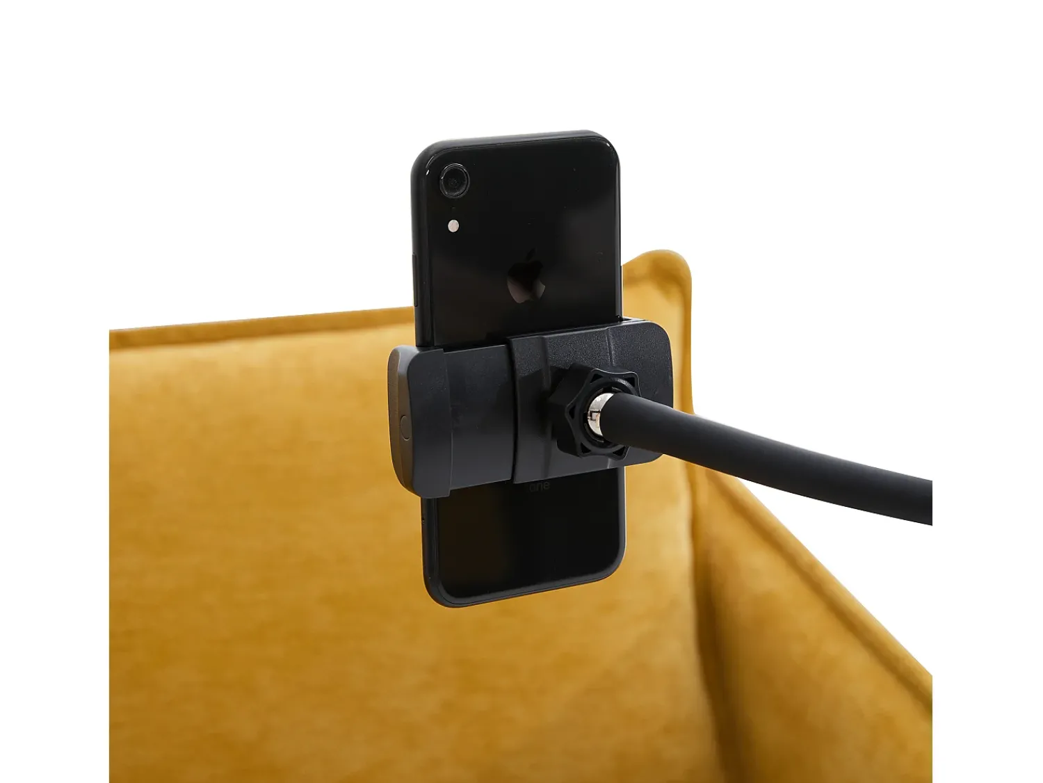 Sofá* Sofá de 2 lugares - com compartimentos laterais para arrumação e suporte para telemóvel - chenille - para sala de estar e quarto Amarelo
