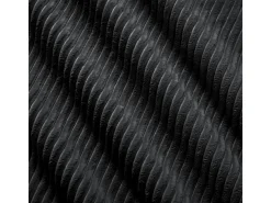 DripeX Sofá angular modular 4 lugares - de Veludo cotelê - com 4 almofadas e puff - 388x178x75cm -^ Sofá