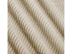 DripeX Sofá angular modular 4 lugares - de Veludo cotelê - com 4 almofadas e puff - 388x178x75cm -^ Sofá