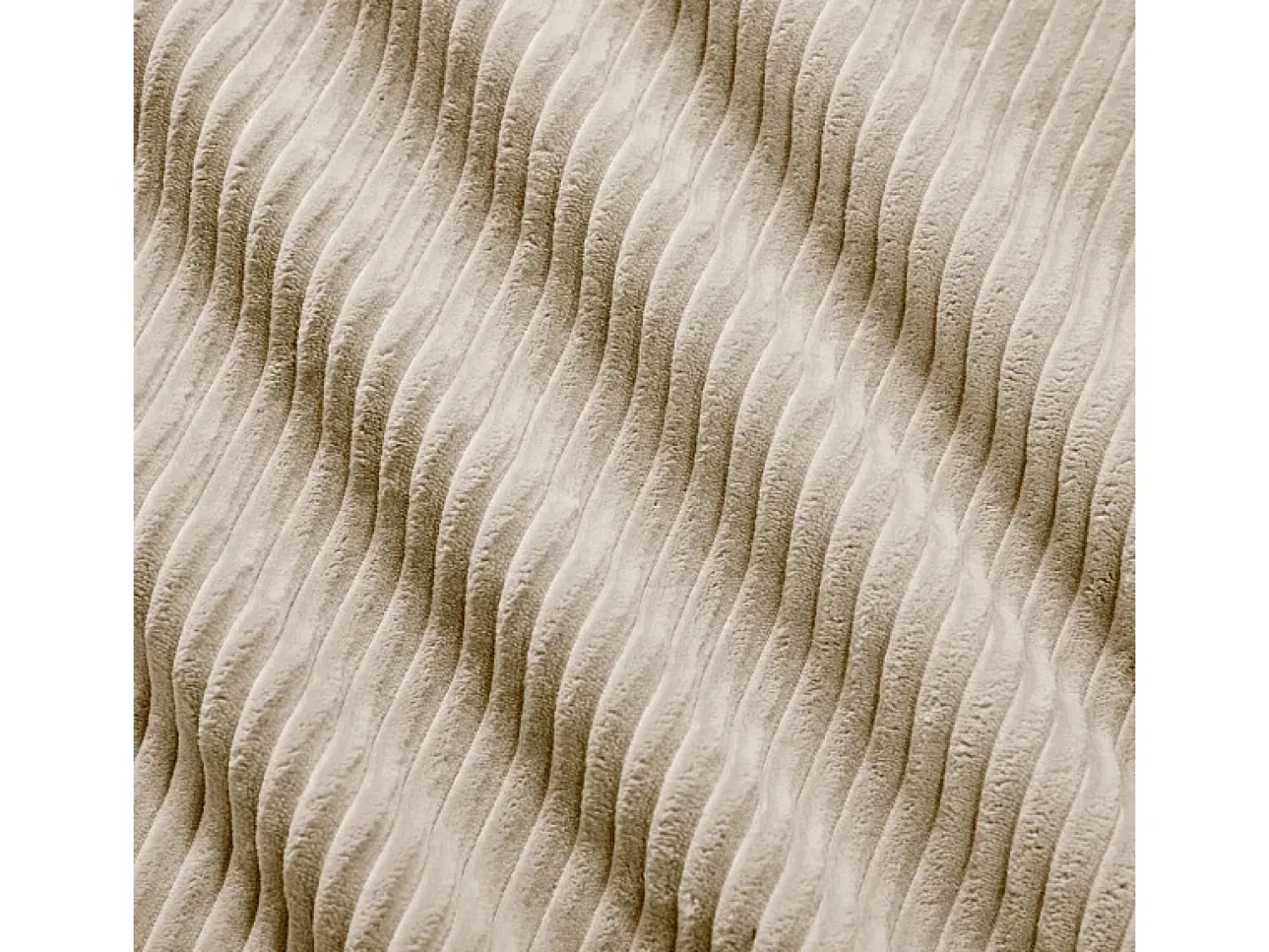DripeX Sofá angular modular 4 lugares - de Veludo cotelê - com 4 almofadas e puff - 388x178x75cm -^ Sofá
