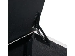 Sofá* Sofá com bolsos laterais e apoio para os pés - Chenille - para sala de estar e quarto Bege