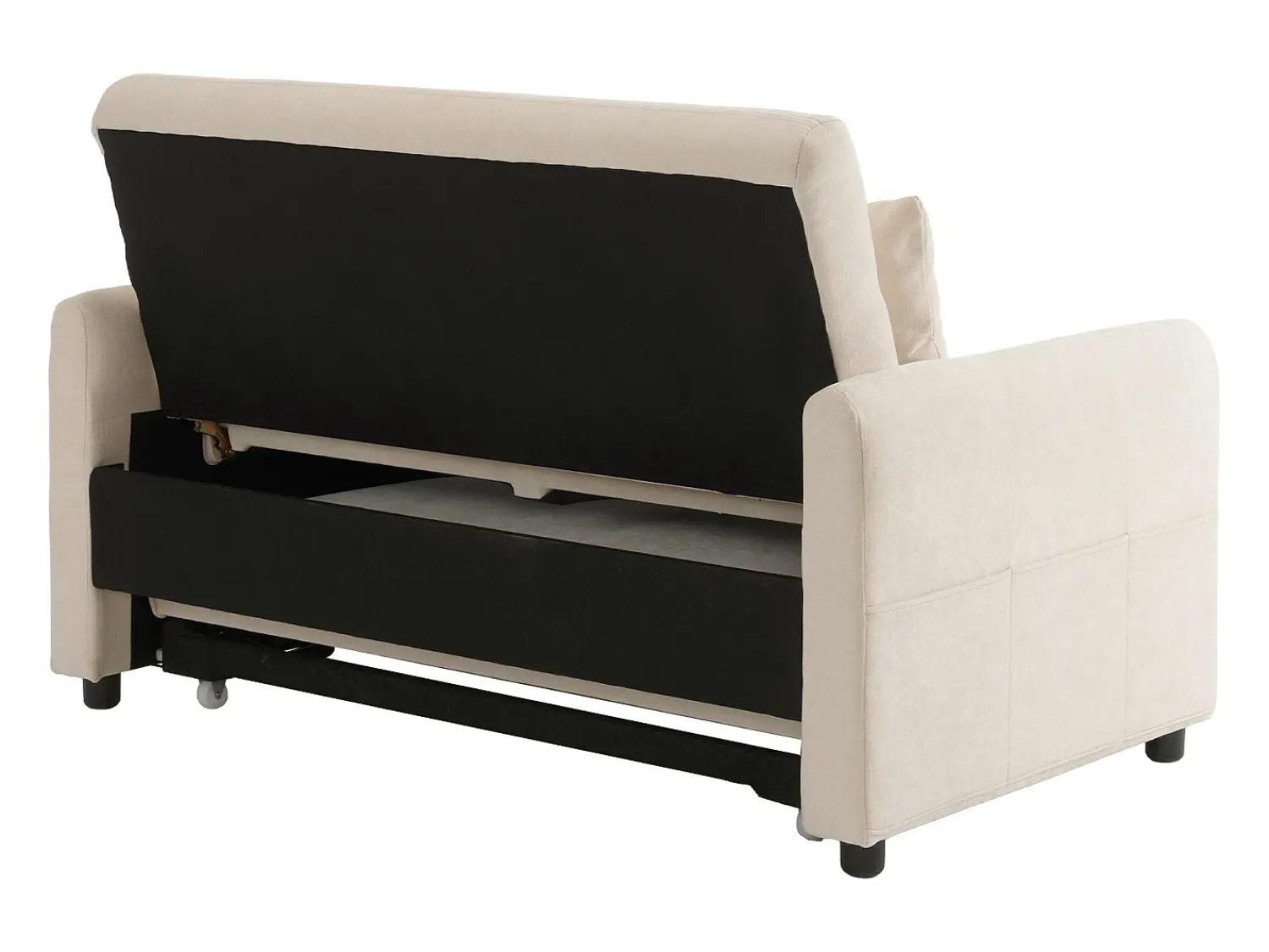 Sofá com suporte para telemóvel e bolso - encosto ajustável - para sala e quarto^ Sofá