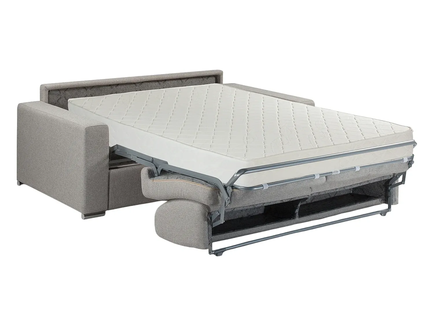 Vente-unique Sofá cama 2 lugares colchão de 22 cm tecido CALITO^ Sofá