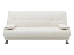Best Vente-unique Sofá cama clic clac cor MAXIME II Branco