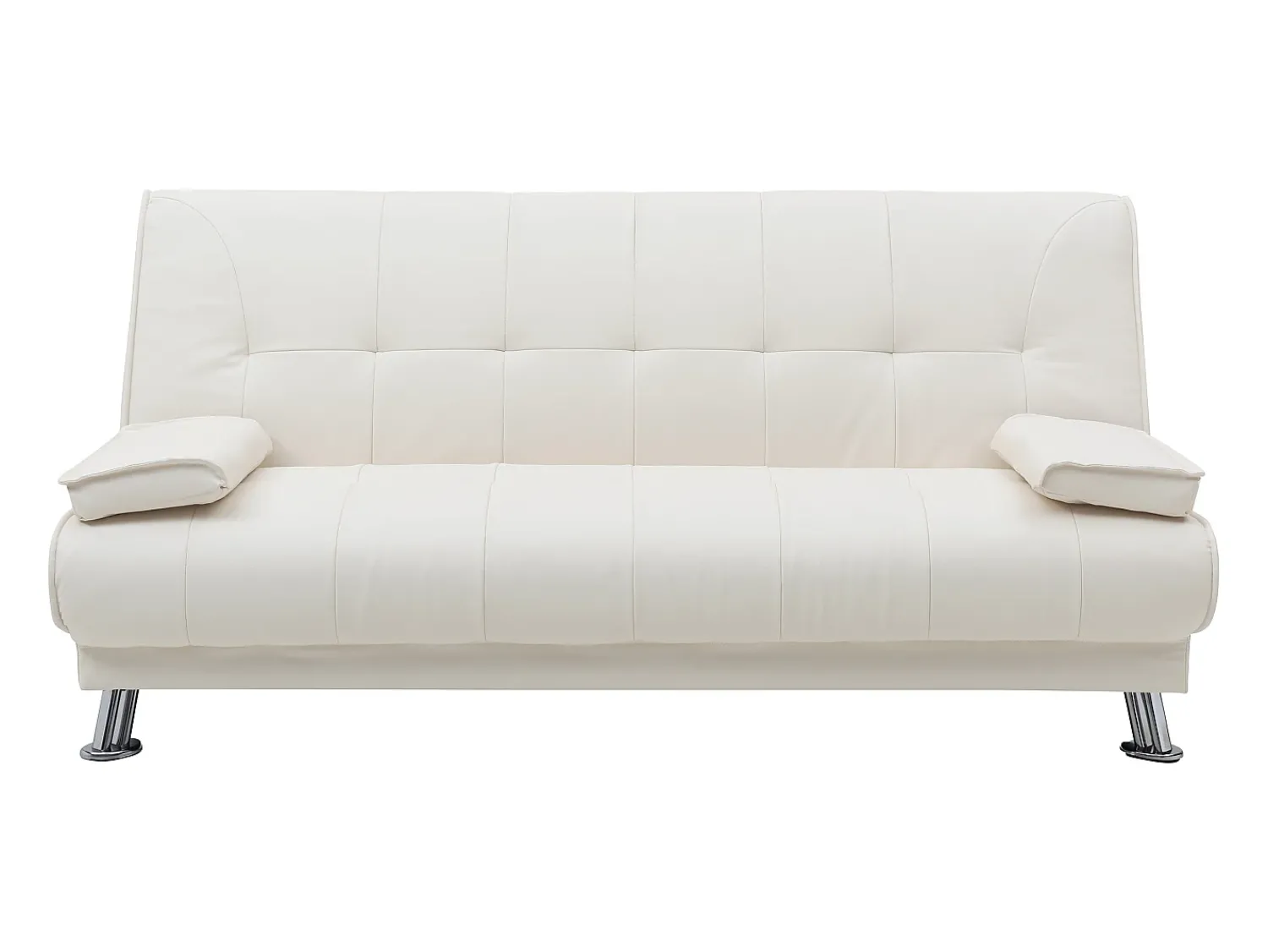 Best Vente-unique Sofá cama clic clac cor MAXIME II Branco