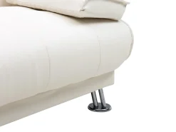 Best Vente-unique Sofá cama clic clac cor MAXIME II Branco