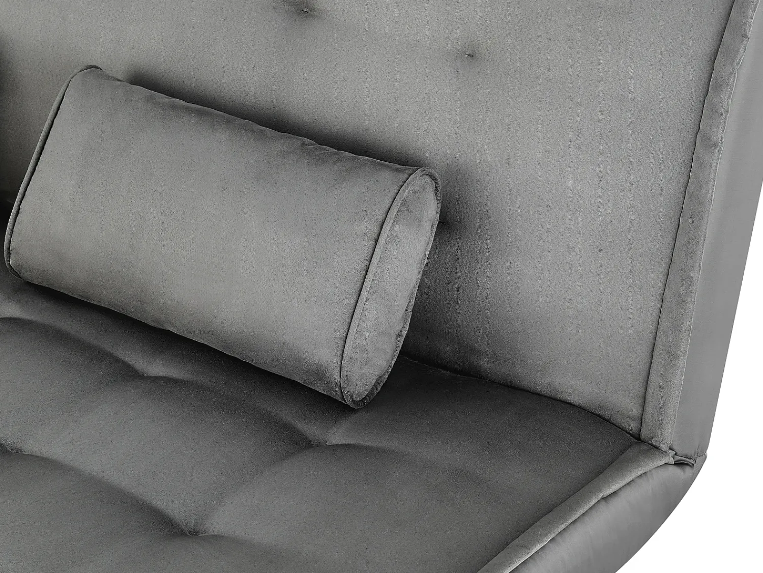 Sofá|Vente-unique Sofá cama clic clac e cor MISHAN Cinzento