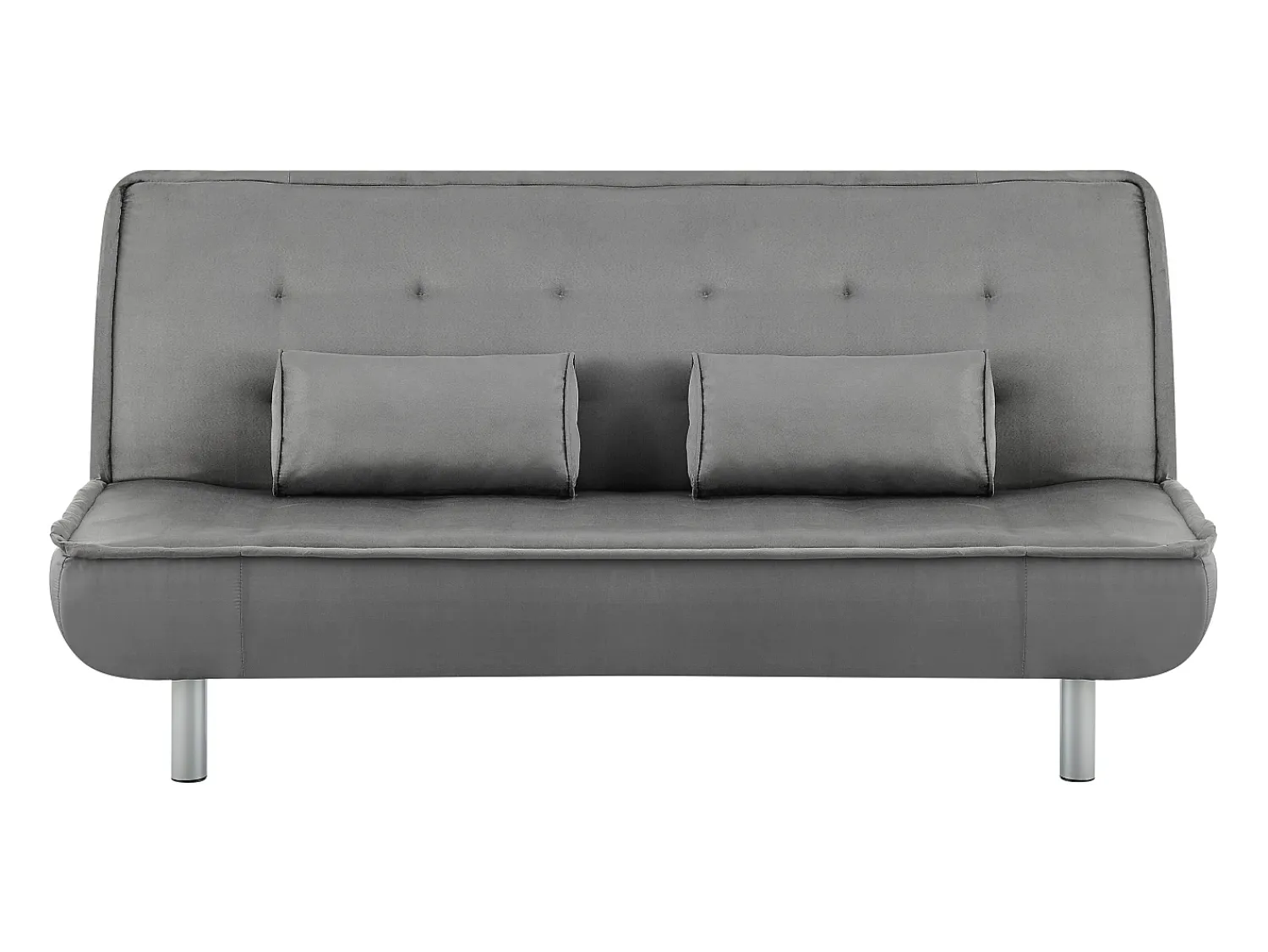 Sofá|Vente-unique Sofá cama clic clac e cor MISHAN Cinzento