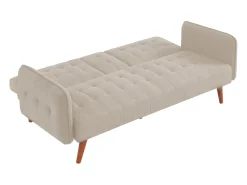Concept-Usine Sofá Cama Conversível 3 Lugares com Mesa Central INVERNESS^ Sofá