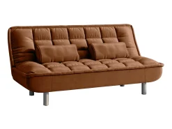 Sofá*Vente-unique Sofá cama de sistema clic clac em cor caramelo - MISHAN Castanho