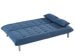 New Vente-unique Sofá cama modular 3 lugares - HORNET Azul