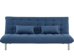 New Vente-unique Sofá cama modular 3 lugares - HORNET Azul