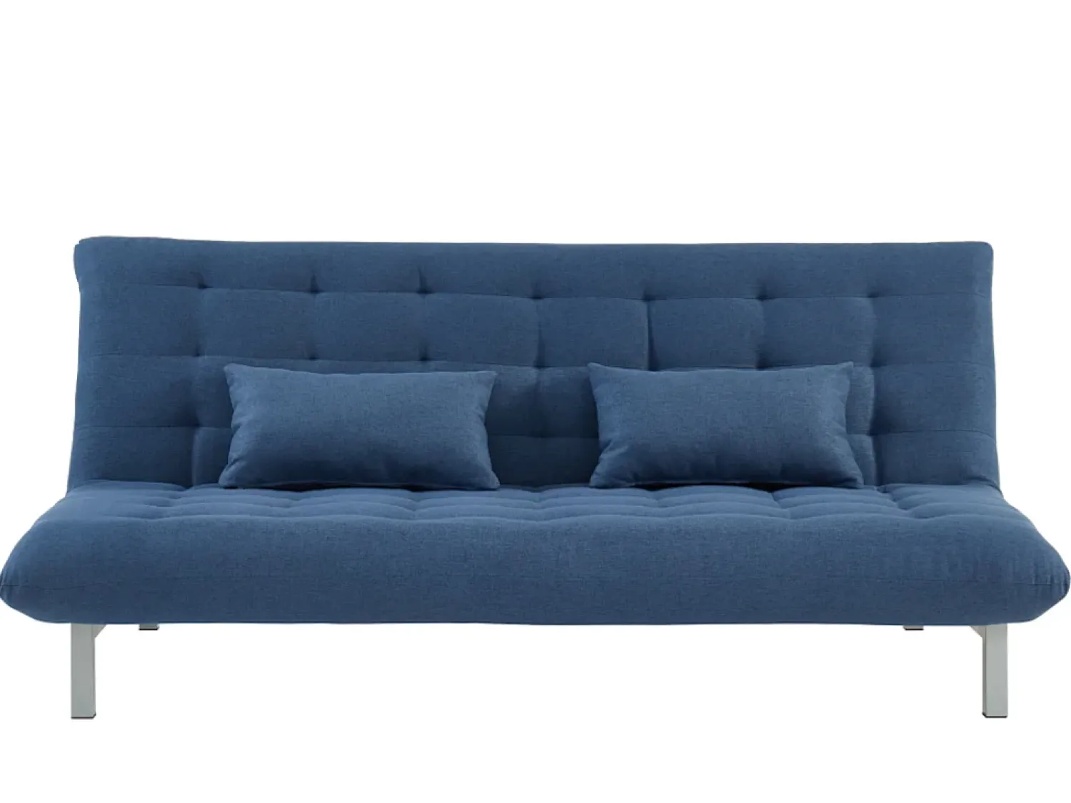 New Vente-unique Sofá cama modular 3 lugares - HORNET Azul