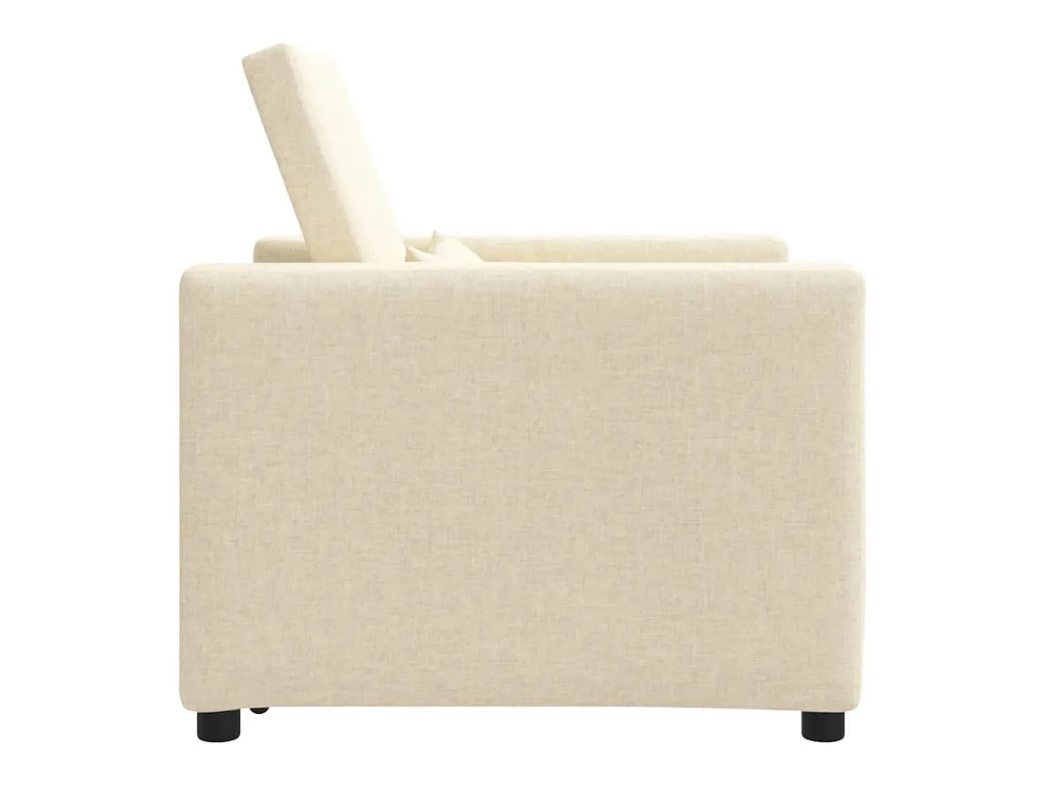 Sofá cama single com rodas 90x165x87 cm tecido SHL225422^ Poltrona