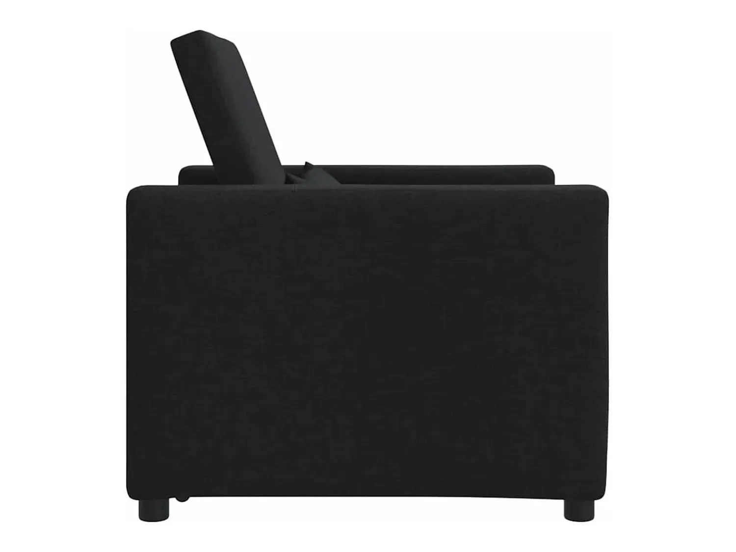 Sofá cama single com rodas 90x165x87 cm tecido SHL709150^ Poltrona