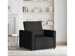 Sofá cama single com rodas 90x165x87 cm tecido SHL709150^ Poltrona