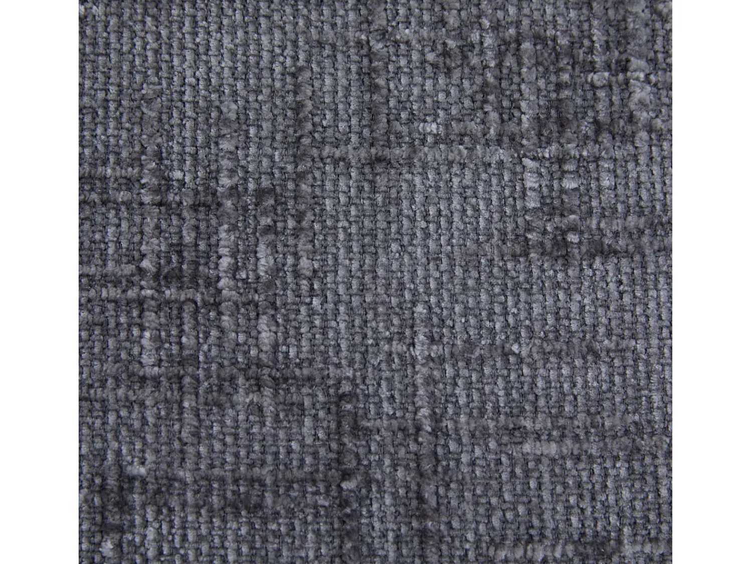 Outlet Sofá de 1 lugar - Sofá dobrável com encosto e almofadas - chenille Cinzento
