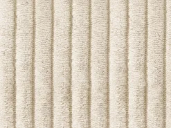 Sofá*Vente-unique Sofá conversível de 4 lugares abertura rápida em veludo cotelê - Colchão de 16 cm POGNIA Bege