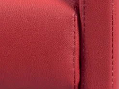 Vente-unique Sofá convertível abertura rápida couro sintético assento espuma com assento de memória de forma 140 cm colchão 14 cm CALIFE^ Sofá