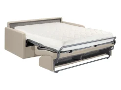 Vente-unique Sofá convertível abertura rápida tecido assento espuma com assento de memória de forma 120 cm colchão 18 cm CALIFE^ Sofá