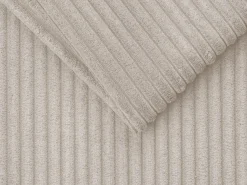 Vente-unique Sofá convertível abertura rápida veludo canelado , cama 160 cm, colchão 14 cm VIZIR^ Sofá