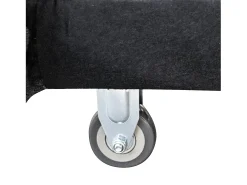 Sofá|Hauss Spole Sofá convertível de 2 lugares com porta USB e almofadas - Encosto ajustável - Tecido de algodão e linho - Cinza Cinzento