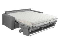 Vente-unique Sofá convertível de tecido assento com assento de memória de forma 120 colchão memória de forma 16cm VIZIR^ Sofá