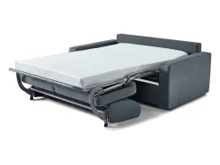 Sofá*Habitat et jardin Sofá convertível em tecido "Diana" Express - cama de 120 cm - 2 lugares - Cinza Cinzento