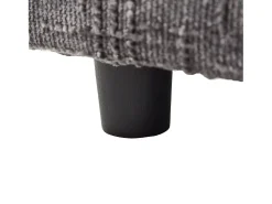 Sofá de 1 lugar com 2 bolsos laterais - Sofá para sala com Suporte para telemóvel e compartimento oculto - chenille^ Sofá