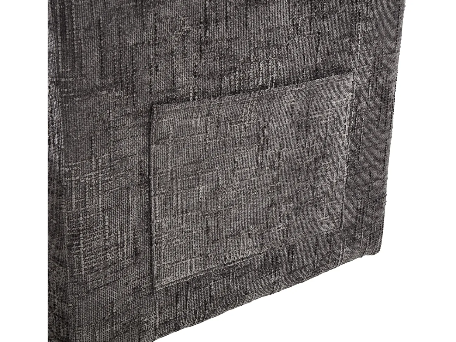 Sofá de 1 lugar com 2 bolsos laterais - Sofá para sala com Suporte para telemóvel e compartimento oculto - chenille^ Sofá