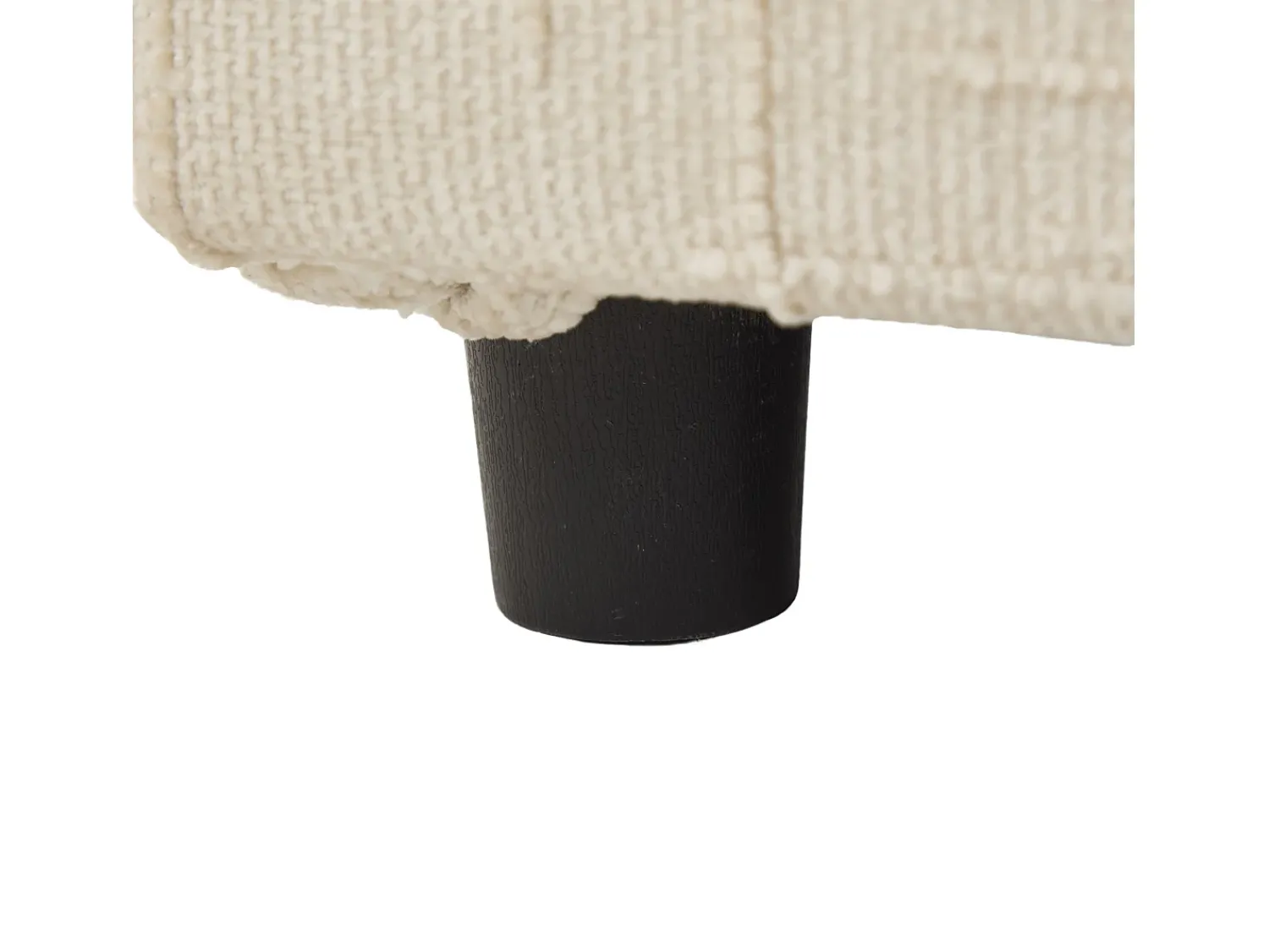 Best Sofá de 1 lugar com 2 bolsos laterais - Sofá para sala com suporte para telemóvel e compartimento oculto - chenille Bege