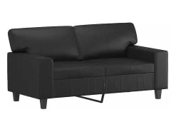 vidaxl Sofá de 2 lugares 120 cm couro artificial^ Sofá