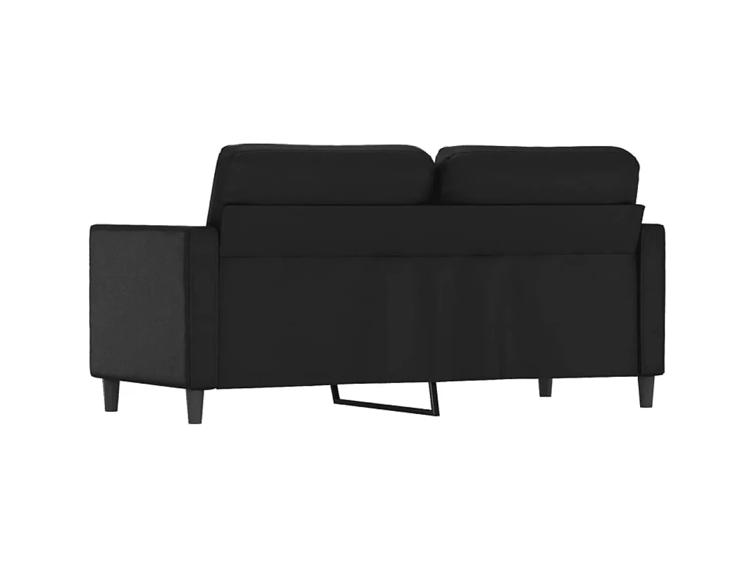Sale Sofá de 2 lugares 140 cm couro artificial PT905763 Preto