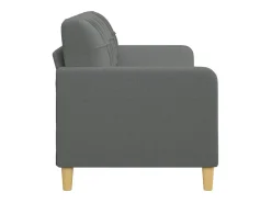 New Sofá de 3 lugares 180 cm tecido cinza-escuro PT486148 Cinzento