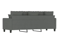 Sofá* Sofá de 3 lugares 180 cm tecido cinza-escuro PT450819 Cinzento