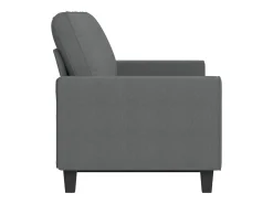 Sofá* Sofá de 3 lugares 180 cm tecido cinza-escuro PT284458 Cinzento
